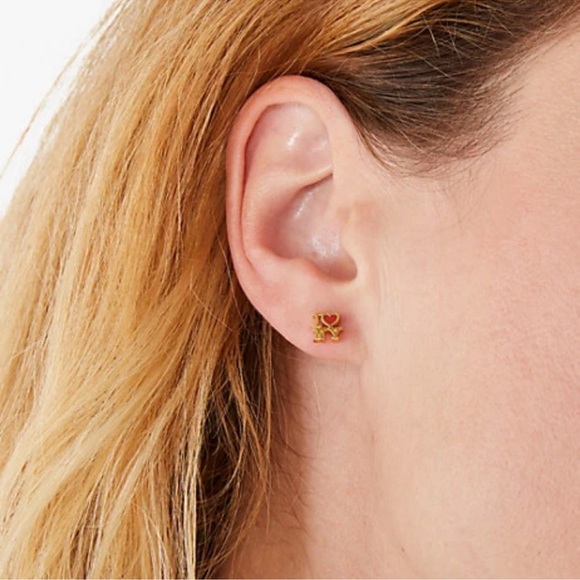 KATE SPADE I Love NY Stud Earrings NWT - Picture 3 of 6